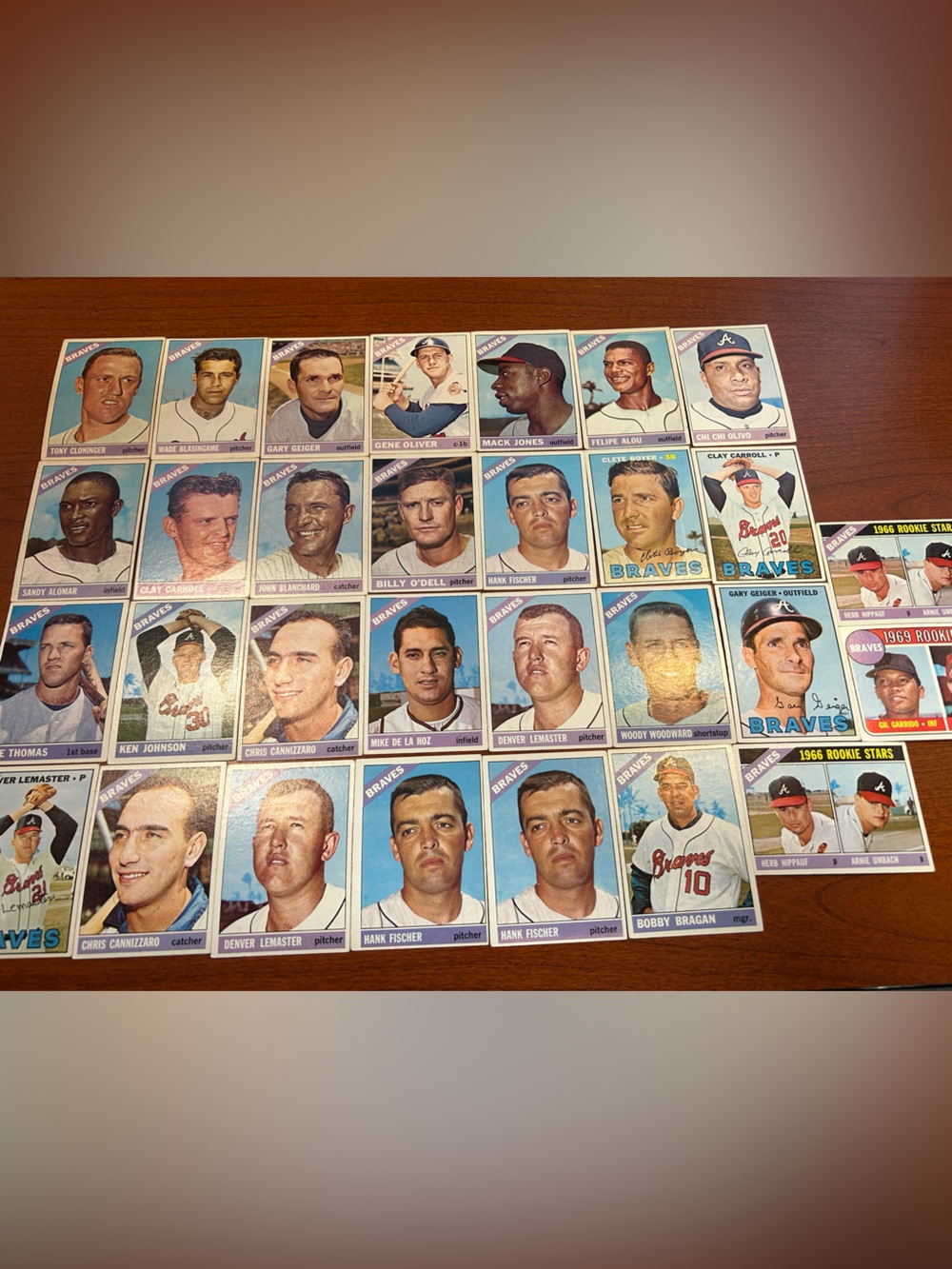 Topps Major League Baseball Cards - 1960’s (30 Cards)